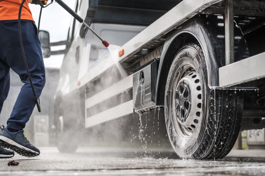 Trailer Wash Out Semi Truck Trailer Washing Service Pro Washout